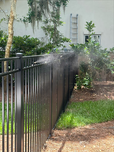Mosquito misting system