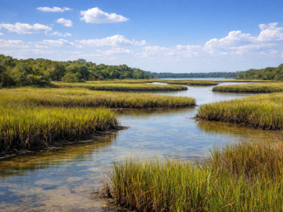 Tampa salt marsh